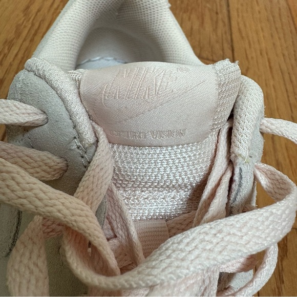 Nike Court Vision Low Top Light Pink Suede Size 8.5 - Picture 10 of 10